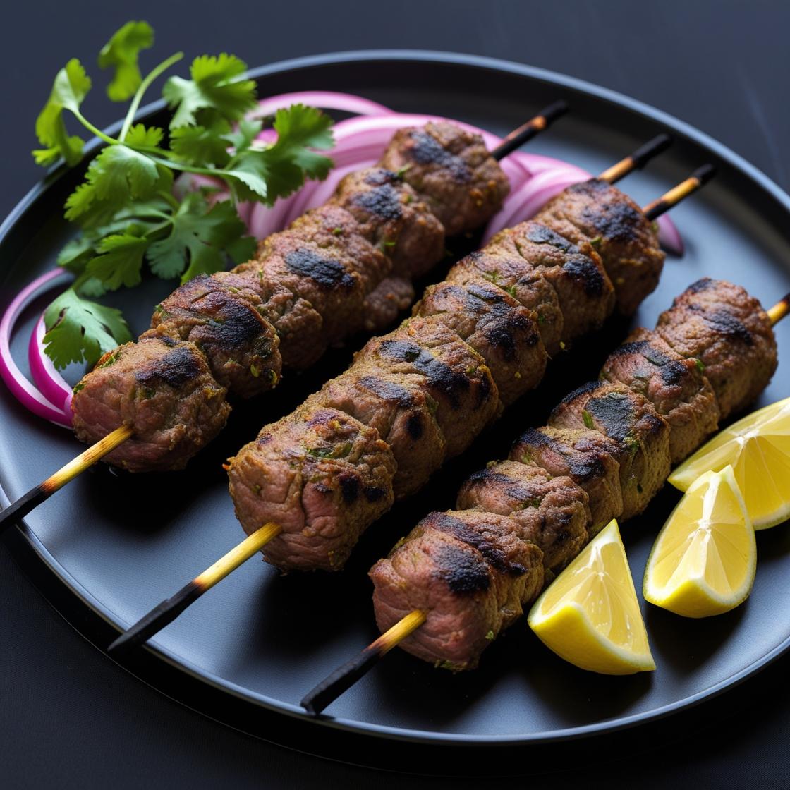 Lamb Seekh Kebab